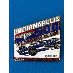 vintage 1988 Indianapolis 500 Pin Rick Mears Pennzoil Penske Racing Chevrolet